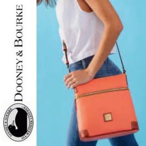DOONEY & BOURKE Coral Pebble Leather Crossbody